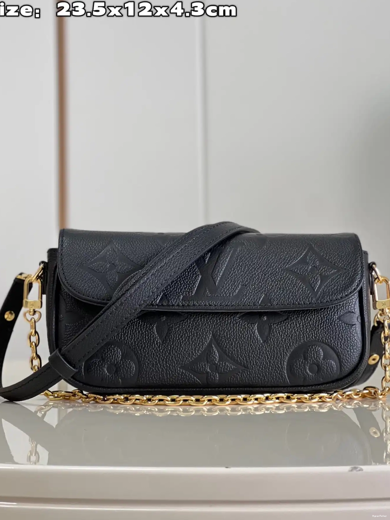 VUITTON Chain LOUIS Ivy-23.5*12*4.3cm Wallet on 0516